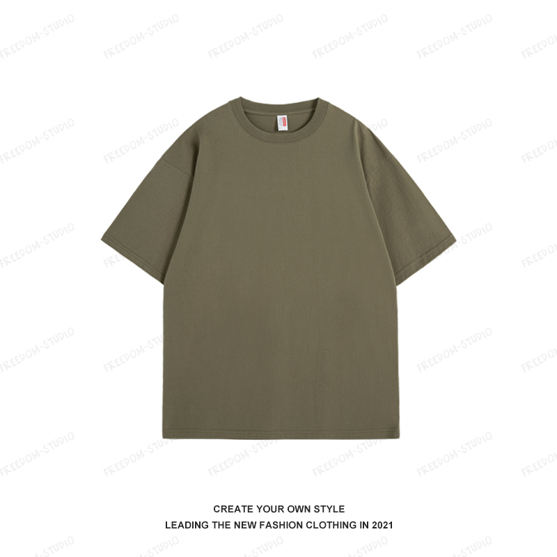 Plus Size Simple Solid Color Short Sleeve Women's Summer T-Shirt - Loose Fit Korean Style Basic Tee for Couples