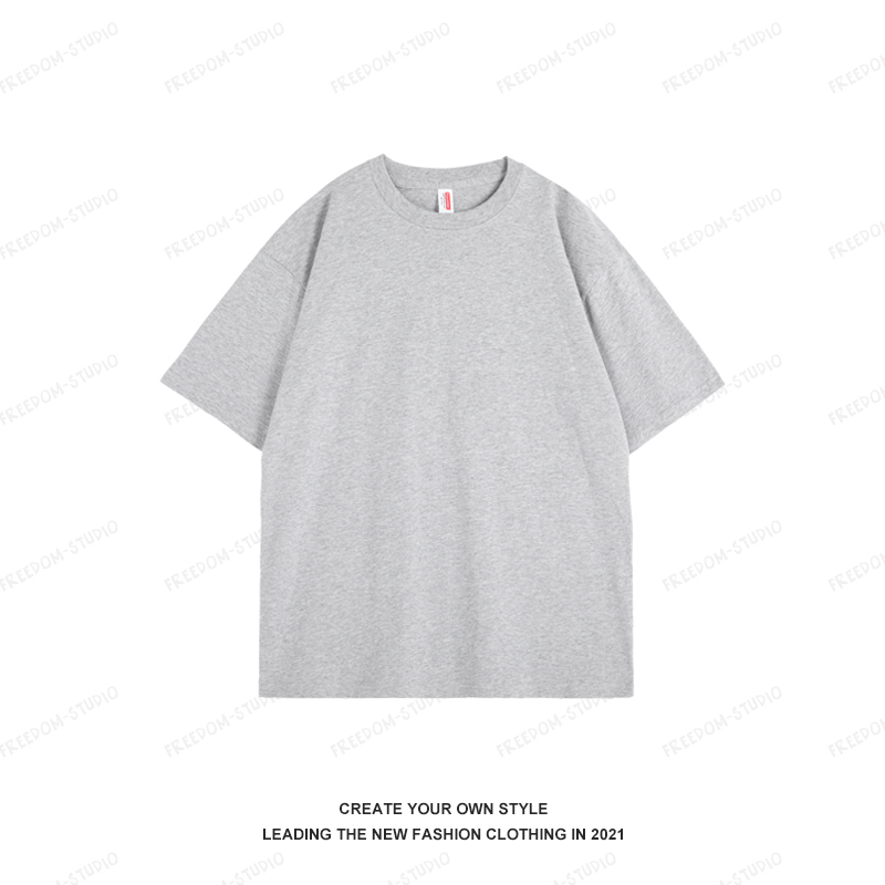 Plus Size Simple Solid Color Short Sleeve Women's Summer T-Shirt - Loose Fit Korean Style Basic Tee for Couples