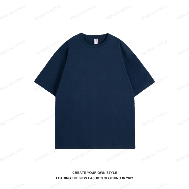 Plus Size Simple Solid Color Short Sleeve Women's Summer T-Shirt - Loose Fit Korean Style Basic Tee for Couples