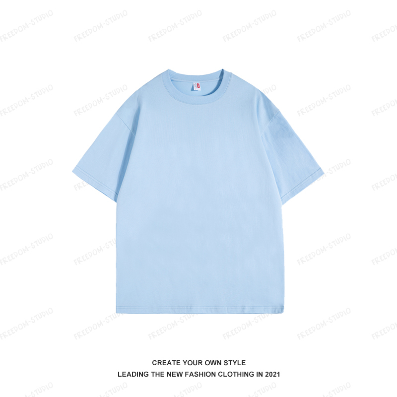 Plus Size Simple Solid Color Short Sleeve Women's Summer T-Shirt - Loose Fit Korean Style Basic Tee for Couples