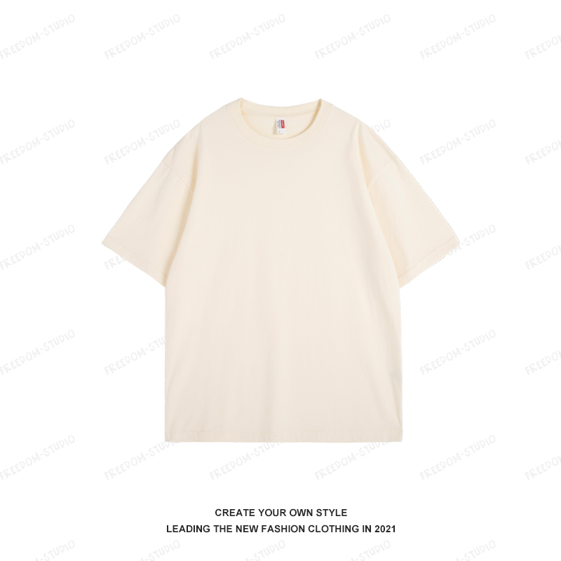 Plus Size Simple Solid Color Short Sleeve Women's Summer T-Shirt - Loose Fit Korean Style Basic Tee for Couples