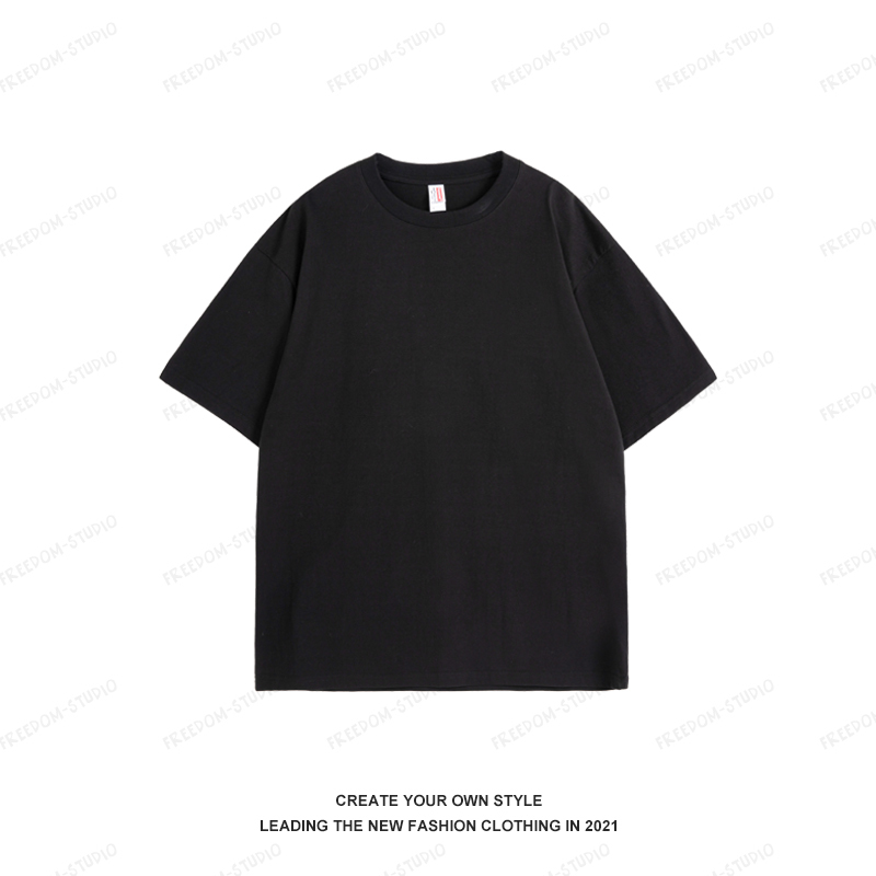 Plus Size Simple Solid Color Short Sleeve Women's Summer T-Shirt - Loose Fit Korean Style Basic Tee for Couples