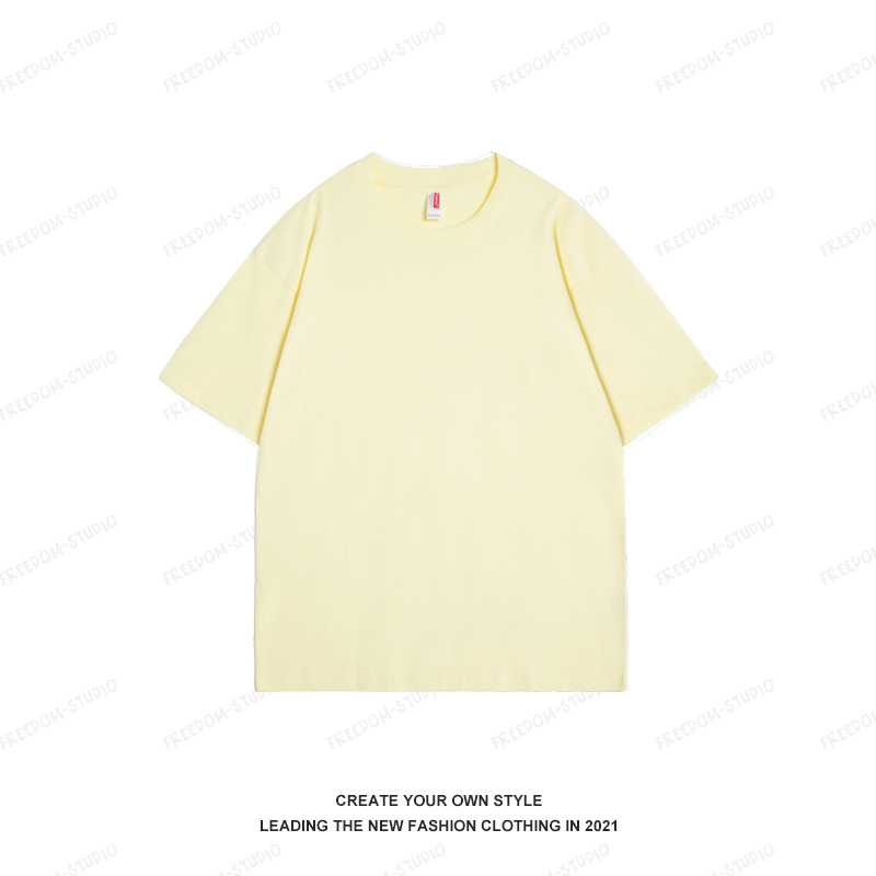 Plus Size Simple Solid Color Short Sleeve Women's Summer T-Shirt - Loose Fit Korean Style Basic Tee for Couples