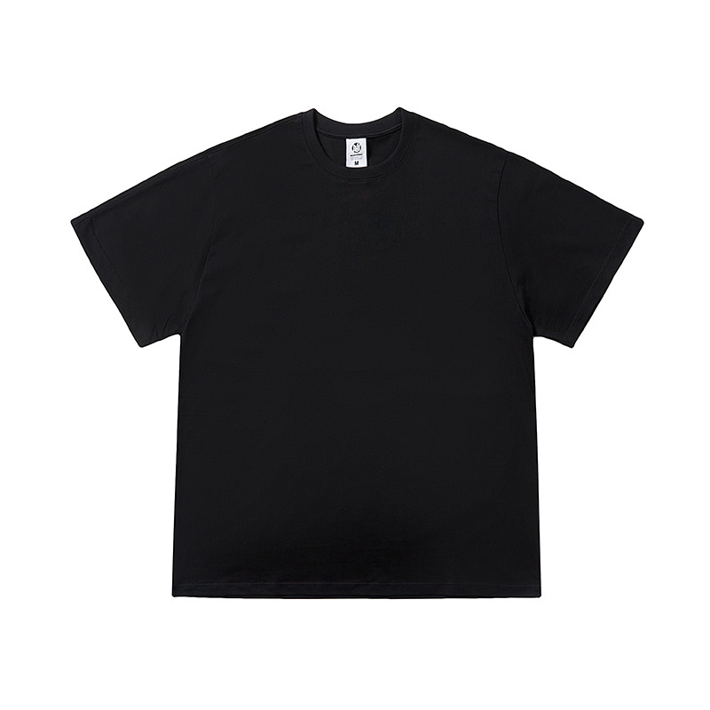 Plus Size Solid Color Basic Short Sleeve T-Shirt for Men - Trendy Loose Bat Sleeve Design, Comfortable and Stylish Everyday Wear