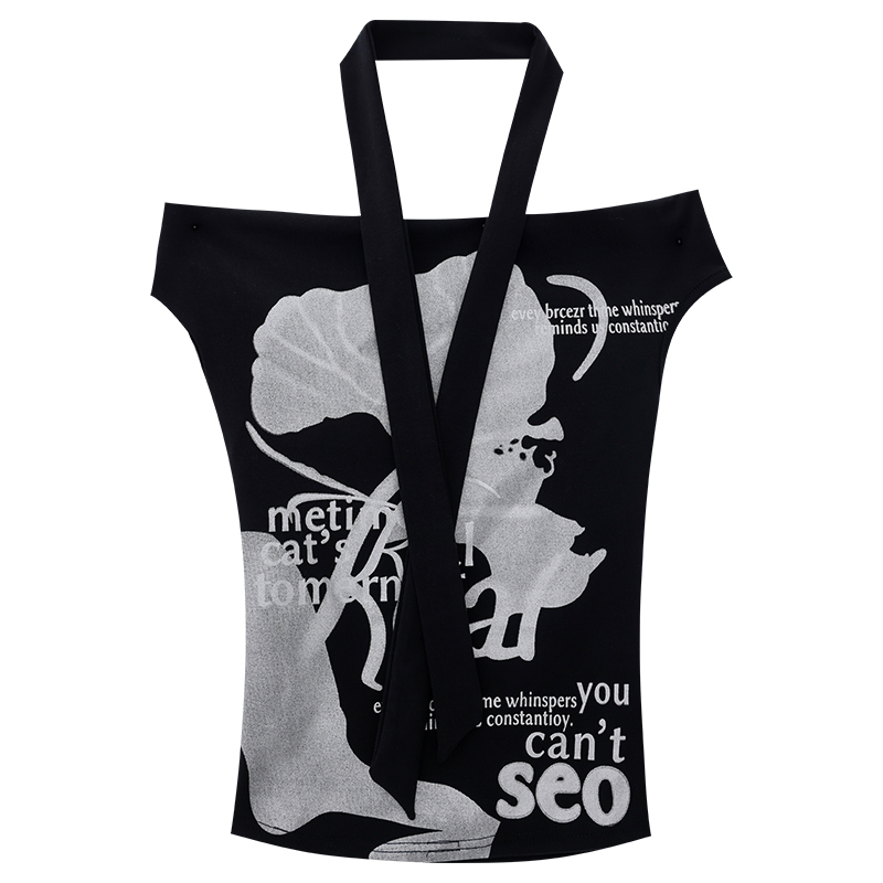 Spicy Girl Printed Tank Top for Women - Original American Style Crop Top, Spring Fashion, 90s Inspired, Casual Summer Wear