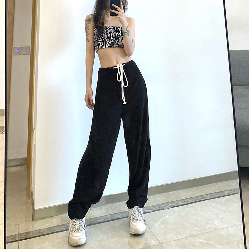 Street Style Ins Pants - All-Season Wear, Trendy Casual Fashion, Versatile for Everyday Outfits, Limited Time Discount