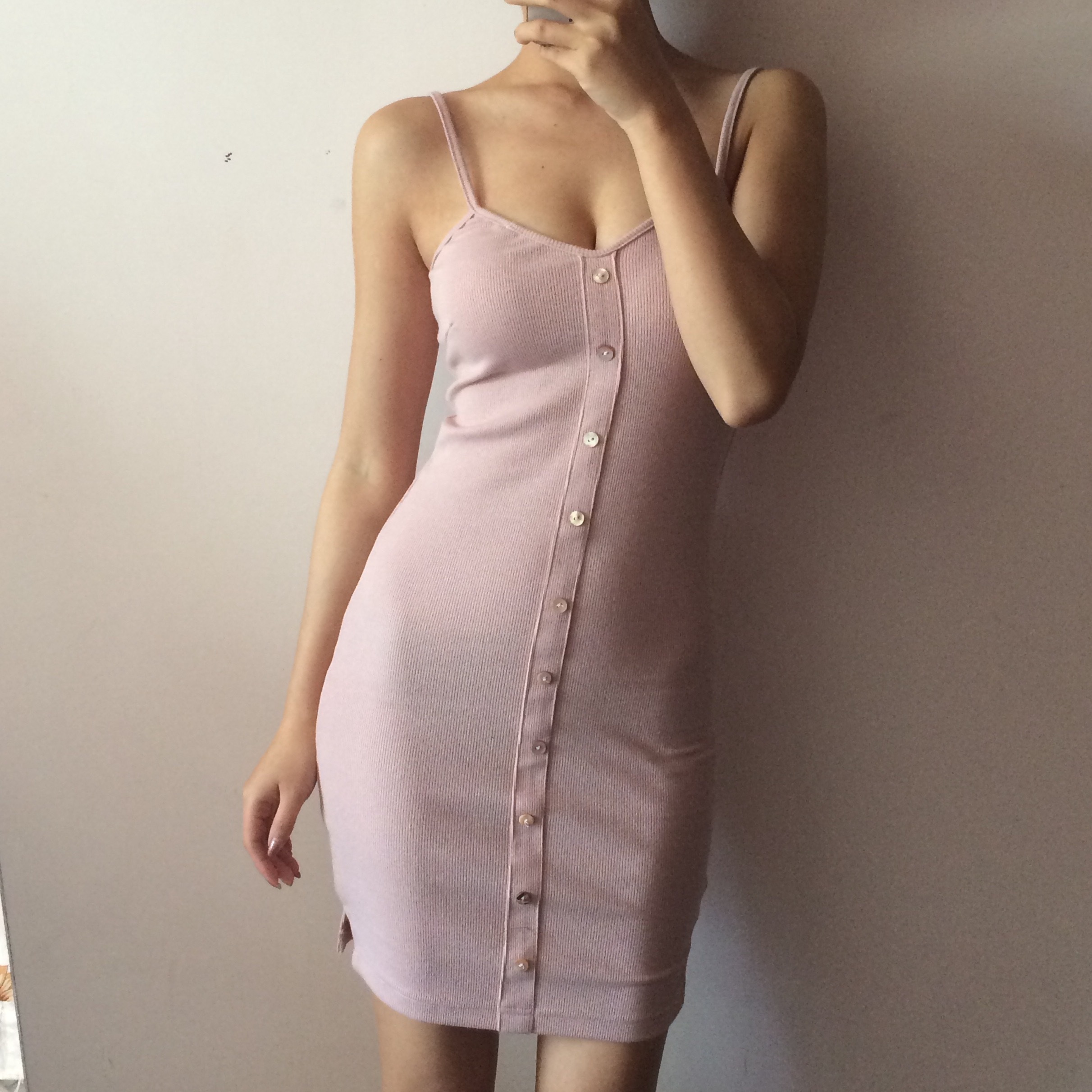Summer Versatile Basic Sexy V-Neck Ribbed Camisole Dress - Trendy 90s Inspired Fashion for Effortless Style
