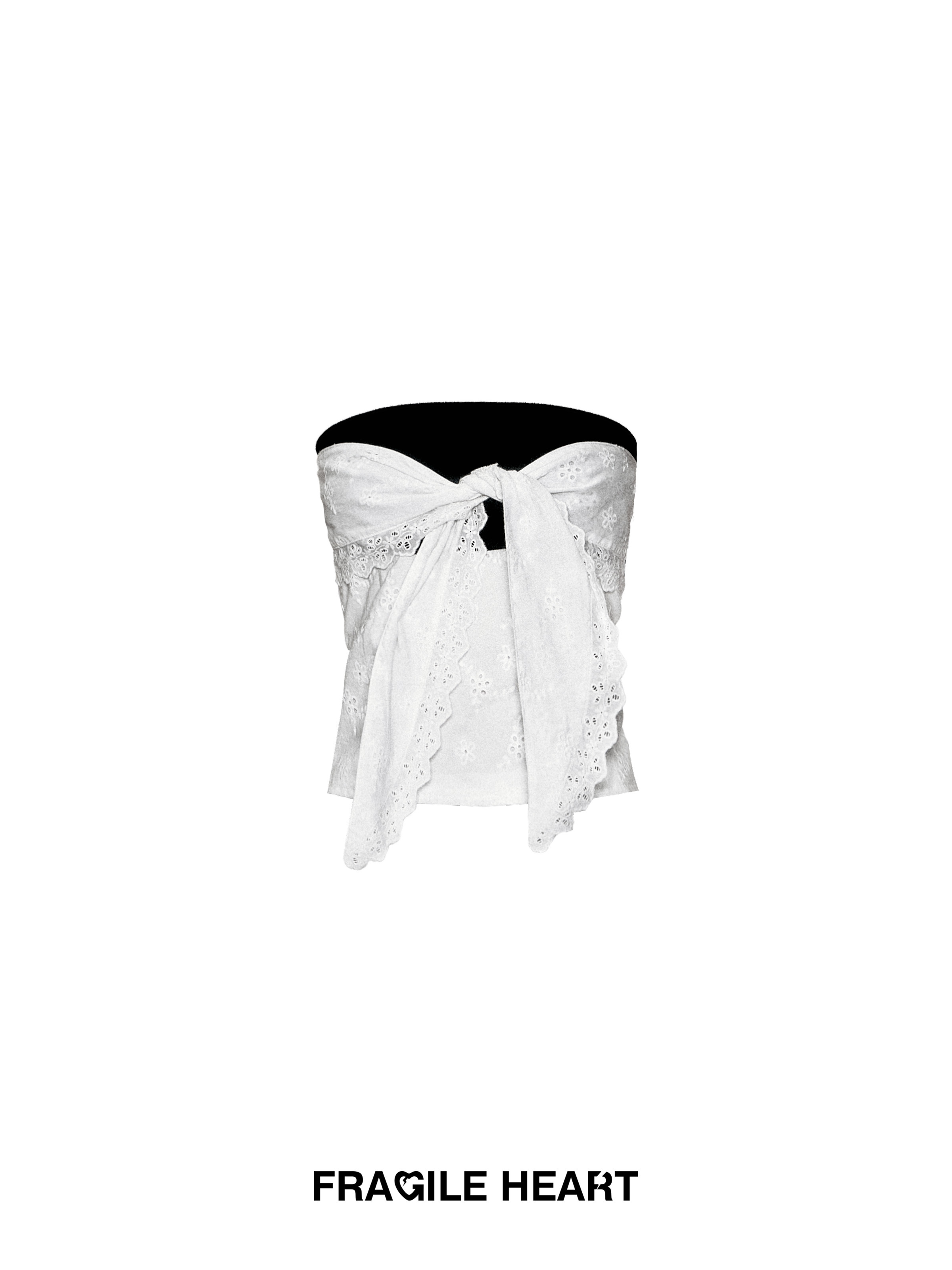 Sweet and Spicy Color-Blocking Embroidered Cotton Crop Top for Tipsy Moments - Trendy Y2K Style Women's Fashion Top