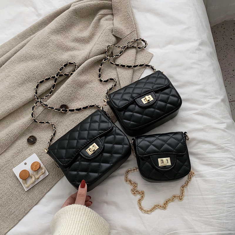 Trendy Diamond Quilted Crossbody Handbag for Women, Korean Style Shoulder Bag, Versatile Fashionable 2025 Design