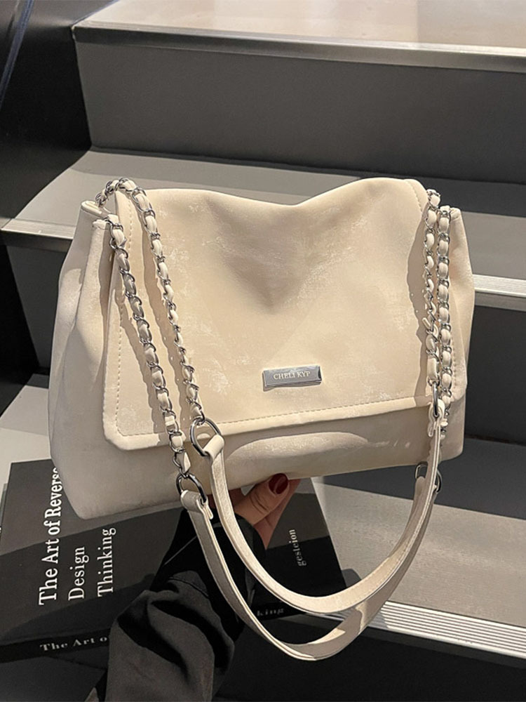 Trendy Korean Style Tote Bag for Women | 2025 Casual Underarm Bag | Versatile High-End Commuting Handbag