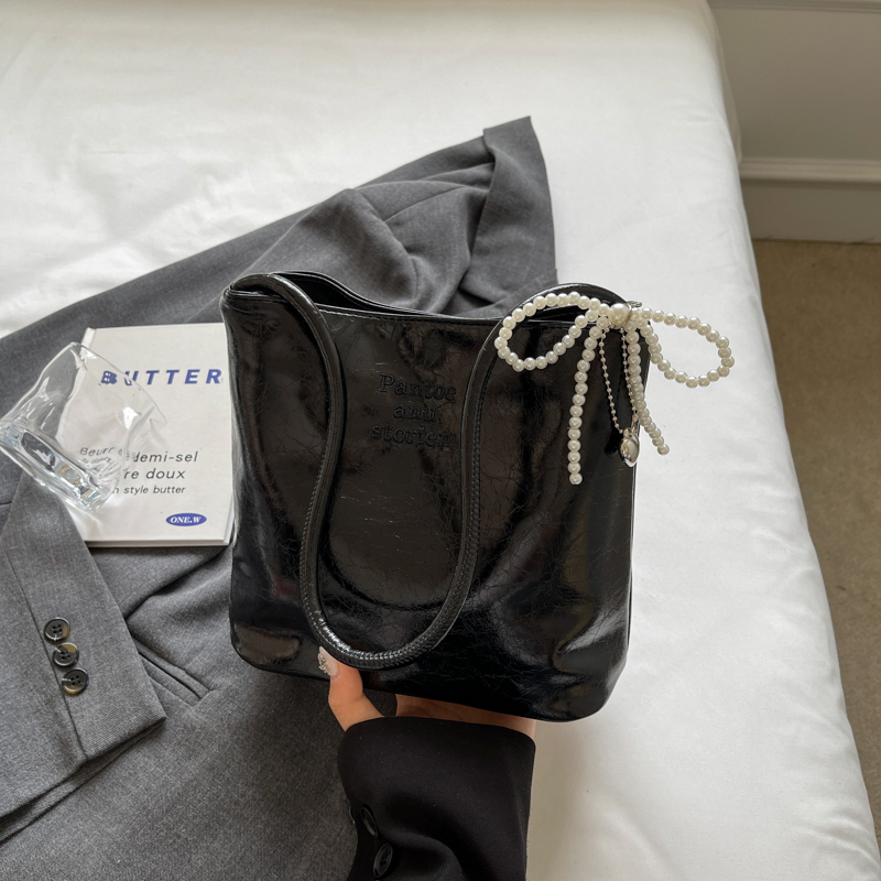 Trendy Korean Style Underarm Bag for Women - Summer 2025 Minimalist Casual Small Square Shoulder Bag