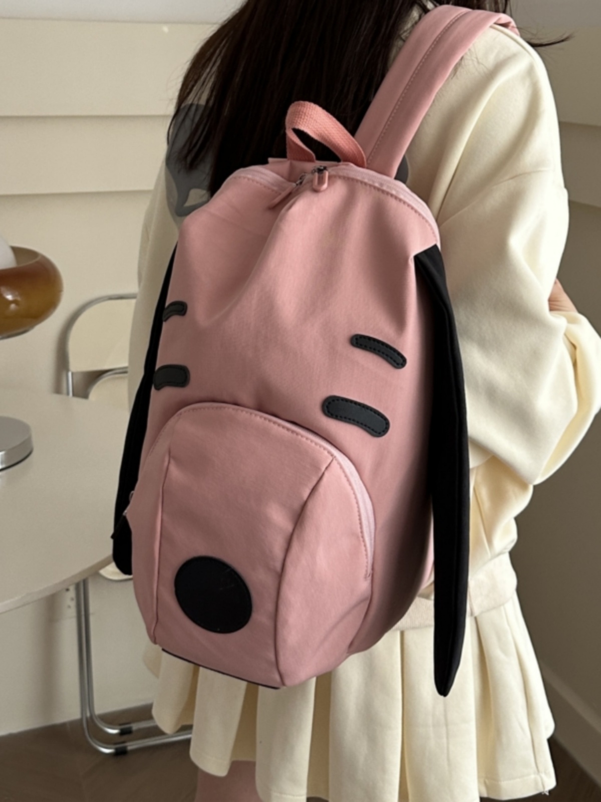 Trendy Large Capacity Dog Backpack for Girls - 2025 Style Middle School Travel Bag