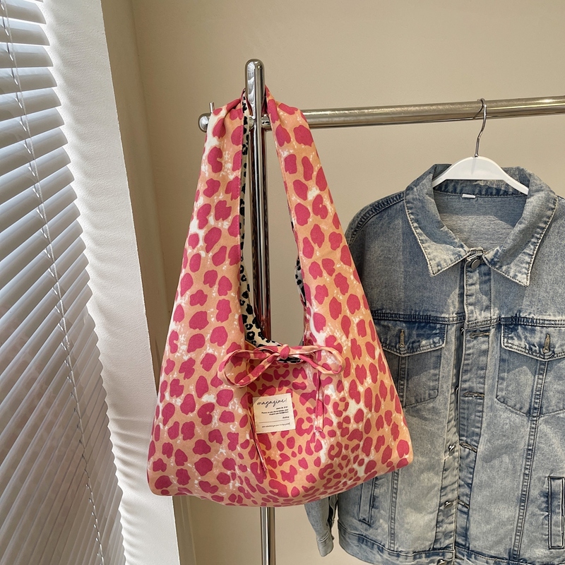 Trendy Leopard Print Tote Bag for Women - Large Capacity Shoulder Bag for Class and Commuting, 2025 Fashion Must-Have