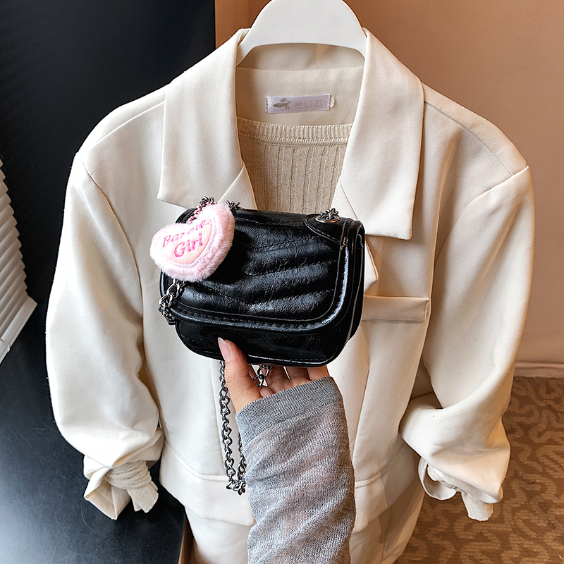 Trendy Red Mini Handbag for Women 2025 - Small Square Crossbody Bag with High-Quality Chain Shoulder Strap