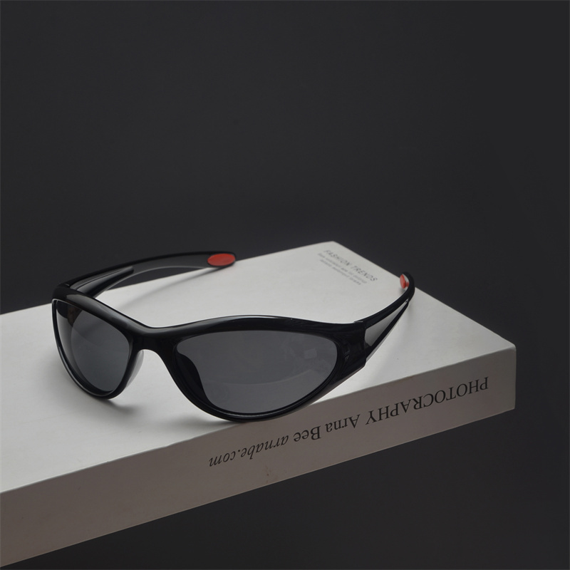 Trendy Summer Millennial Style Street Photography Sunglasses for Small Faces - Colorful Slimming Cycling Shades for Men and Women