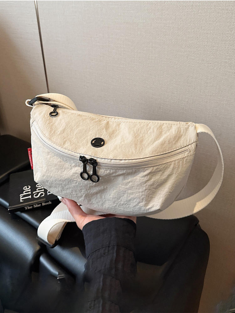 Trendy Women's Cloth Shoulder Bag 2025 - Versatile Large Capacity Crossbody Dumpling Bag for Everyday Fashion