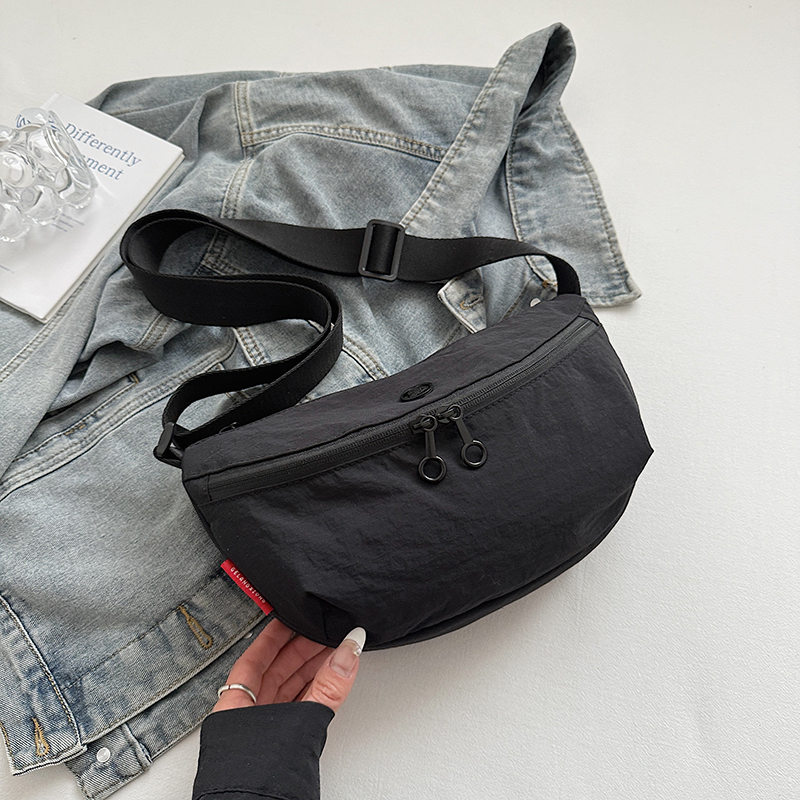 Trendy Women's Cloth Shoulder Bag 2025 - Versatile Large Capacity Crossbody Dumpling Bag for Everyday Fashion