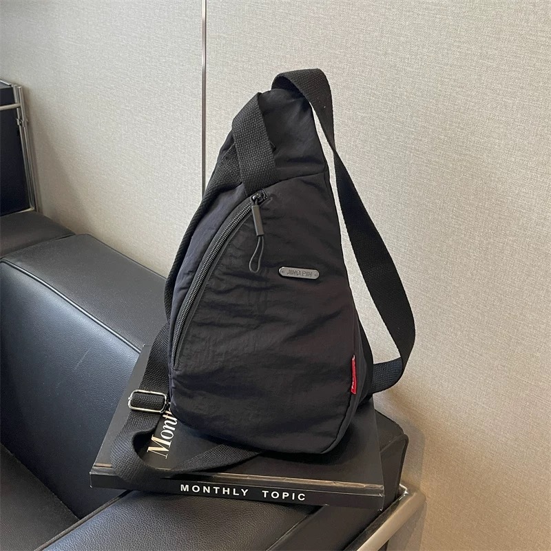 Trendy Women's Korean Style Casual Sports Crossbody Bag - Large Capacity Travel Shoulder Chest Bag for Everyday Use