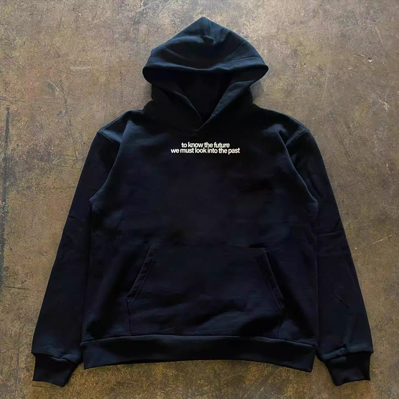 Unisex Amekaji Style Loose Hoodie - Trendy INS-Inspired Heavy 400g Sweatshirt for Charity, Casual Fashion Essential
