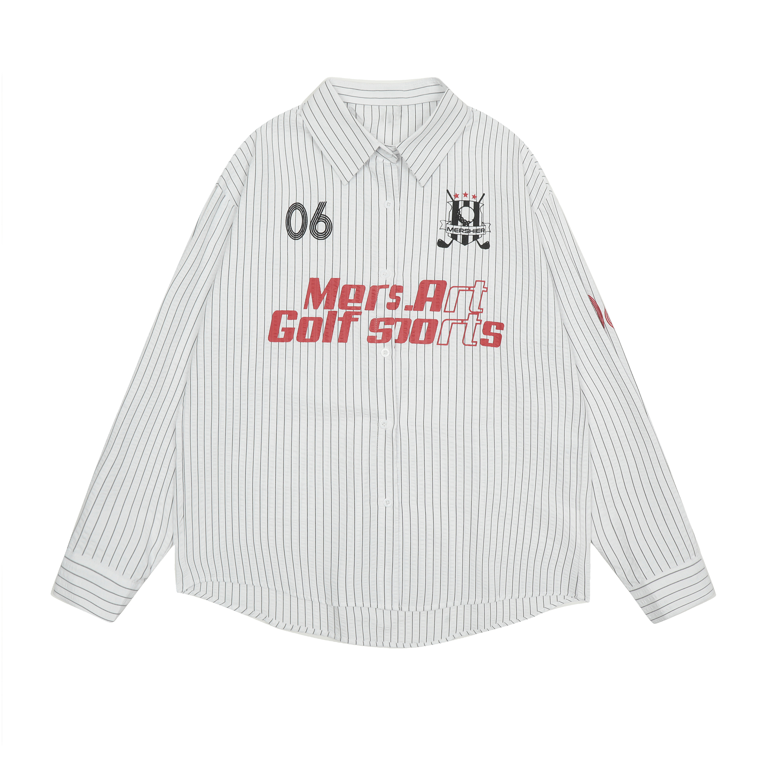 Unisex Striped Sun Protection Shirt with American Letter Print - Casual Loose Fit Summer Jacket