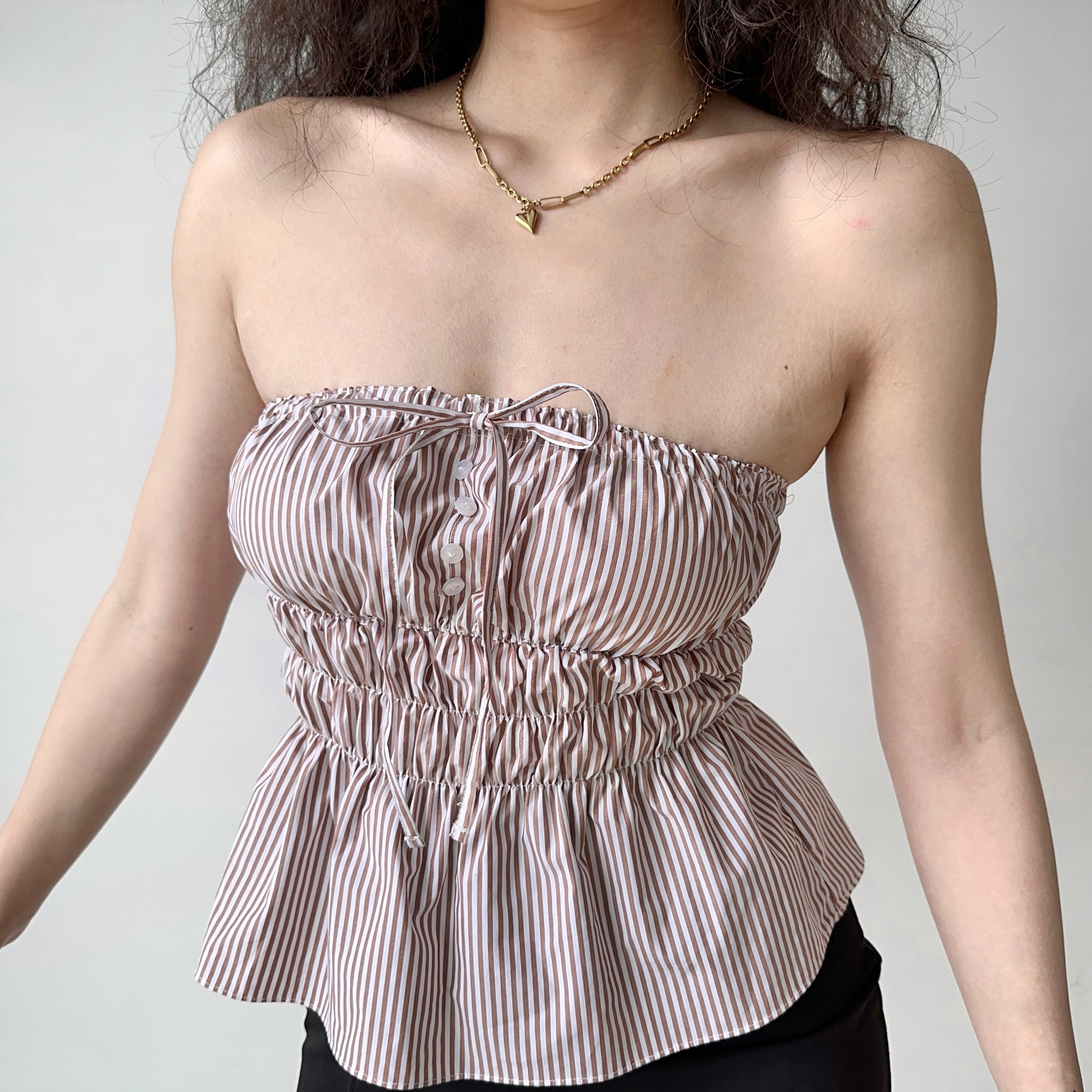 Versatile DIY Vintage Slim Fit Halter Top for Women - European & American Style, Multiple Ways to Wear, Y2K Fashion