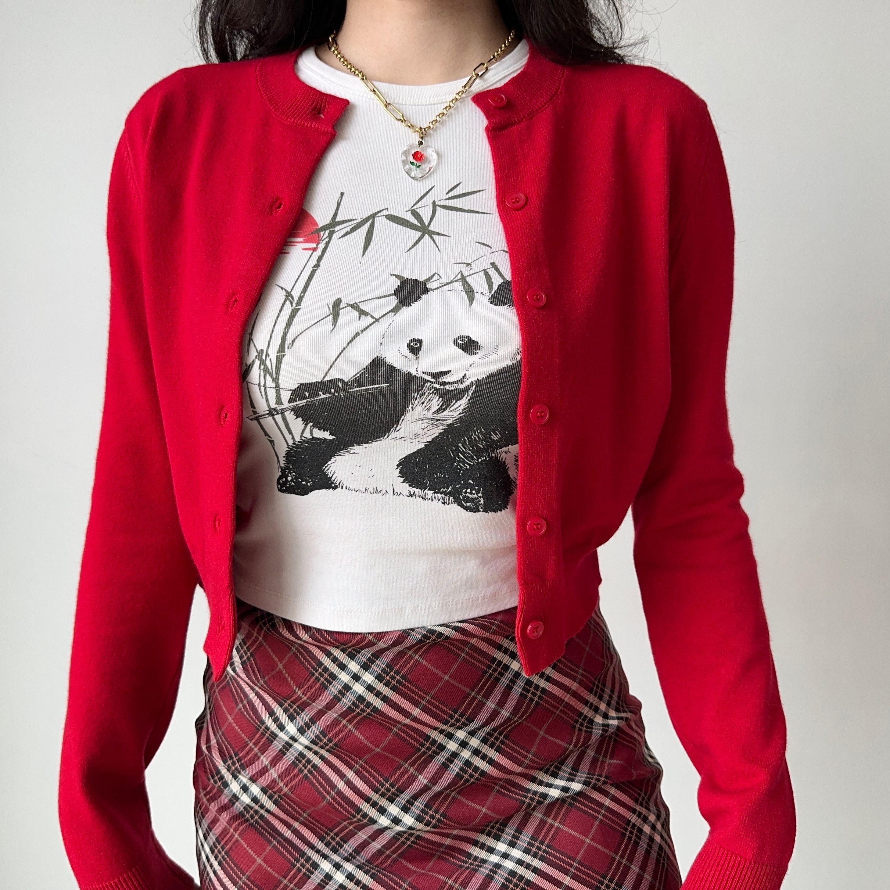 Versatile Long Sleeve Knitted Cardigan Sweater for Women - European and American Retro Solid Color Style