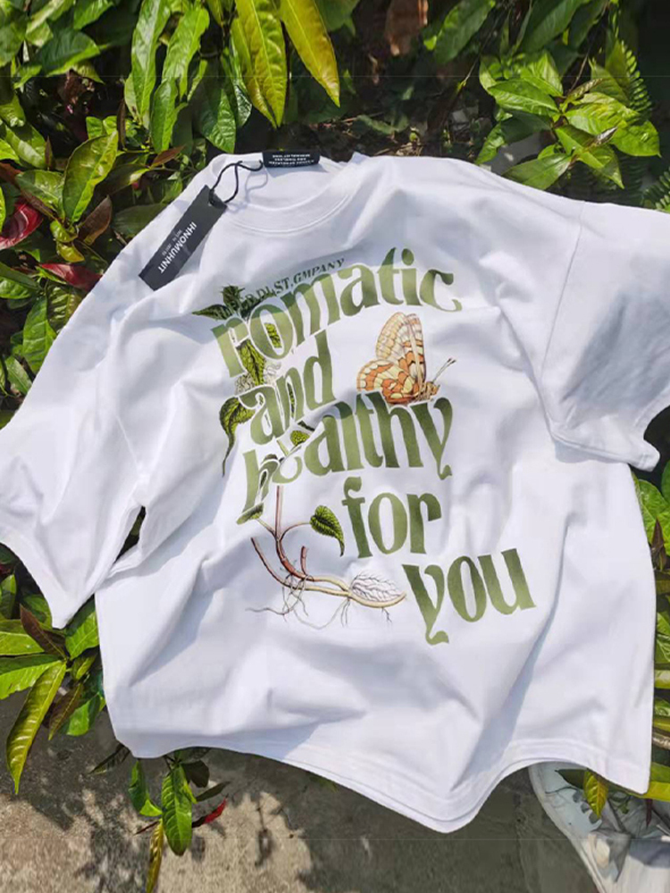 Vintage American Retro White Short Sleeve T-Shirt for Women, Oversized Loose Fit, 90s Inspired Casual Top