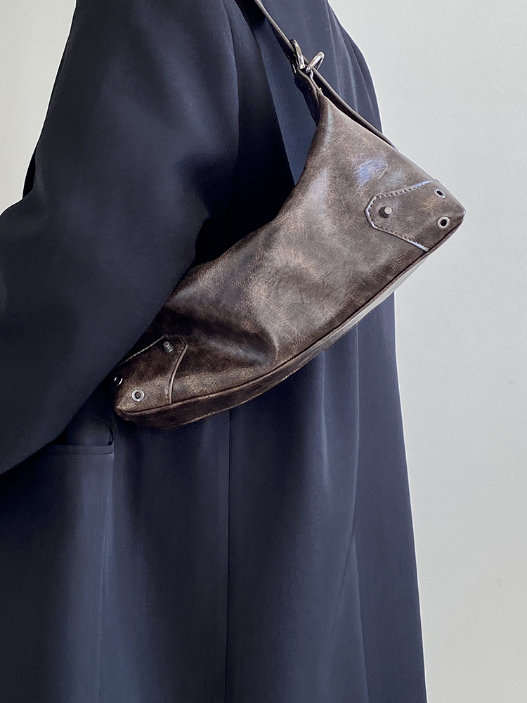 Vintage High-End Women's Melard Underarm Bag - Versatile Stylish Shoulder Crossbody Tote for 2025 Fashion