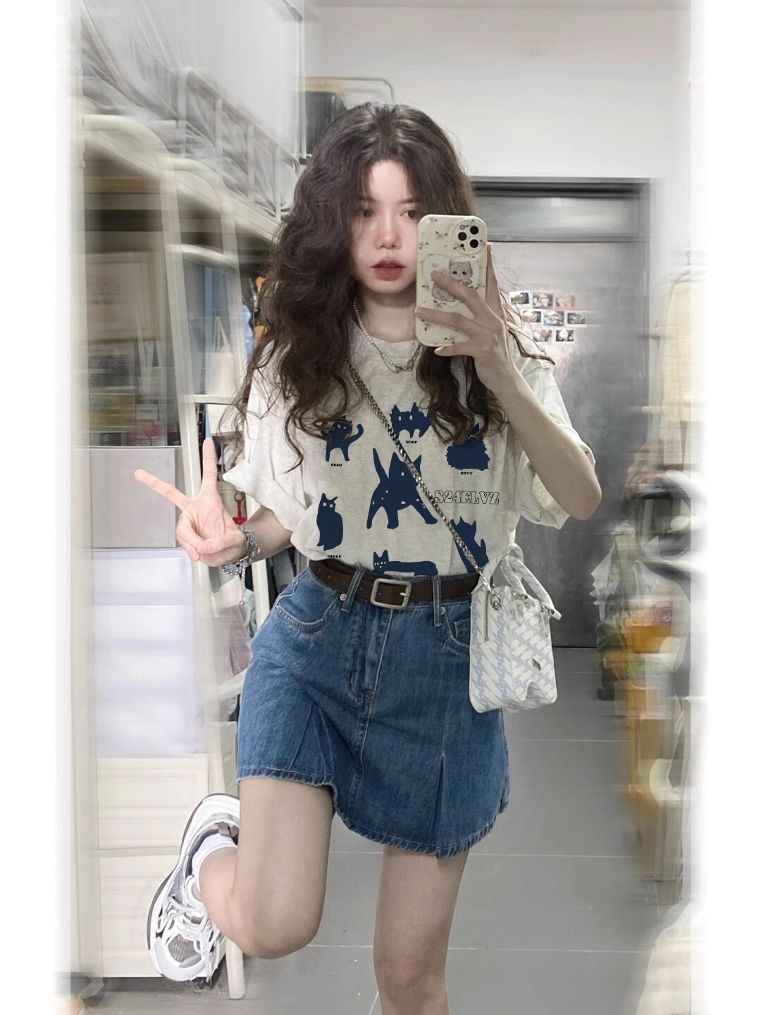 Vintage-Inspired Pure Cotton Loose Fit Short Sleeve T-Shirt for Men and Women, Plus Size, Niche Half-Sleeve Trendy Top