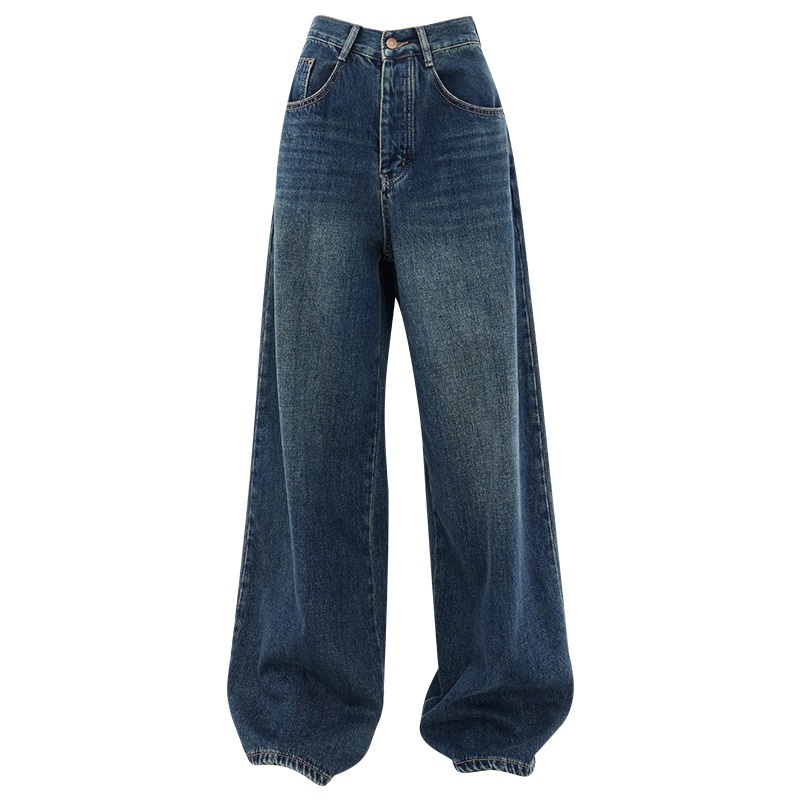 Wide-Leg Jeans for Women - Ideal Fit for Height Above 163CM - Trendy Y2K Style