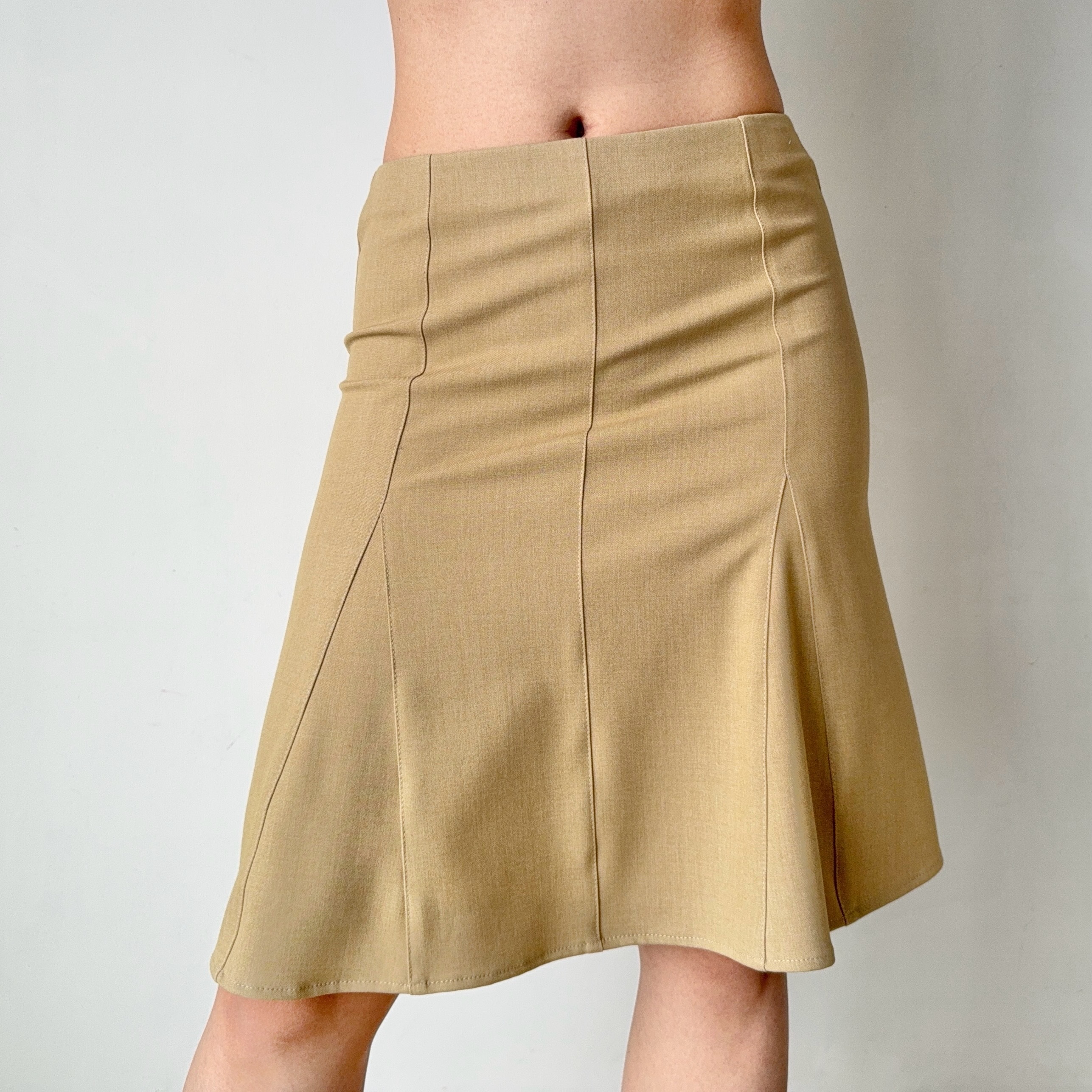Women's Bodycon Fishtail Skirt - Mid-Waist A-Line Design, Versatile and Slimming European and American Style