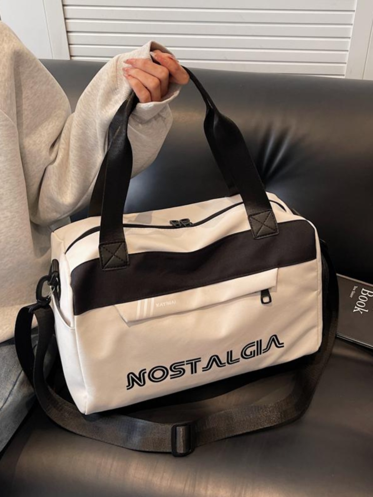 Women’s Fitness Bag with Dry Wet Separation - Versatile Sports Training, Yoga, Swimming, and Travel Luggage Bag