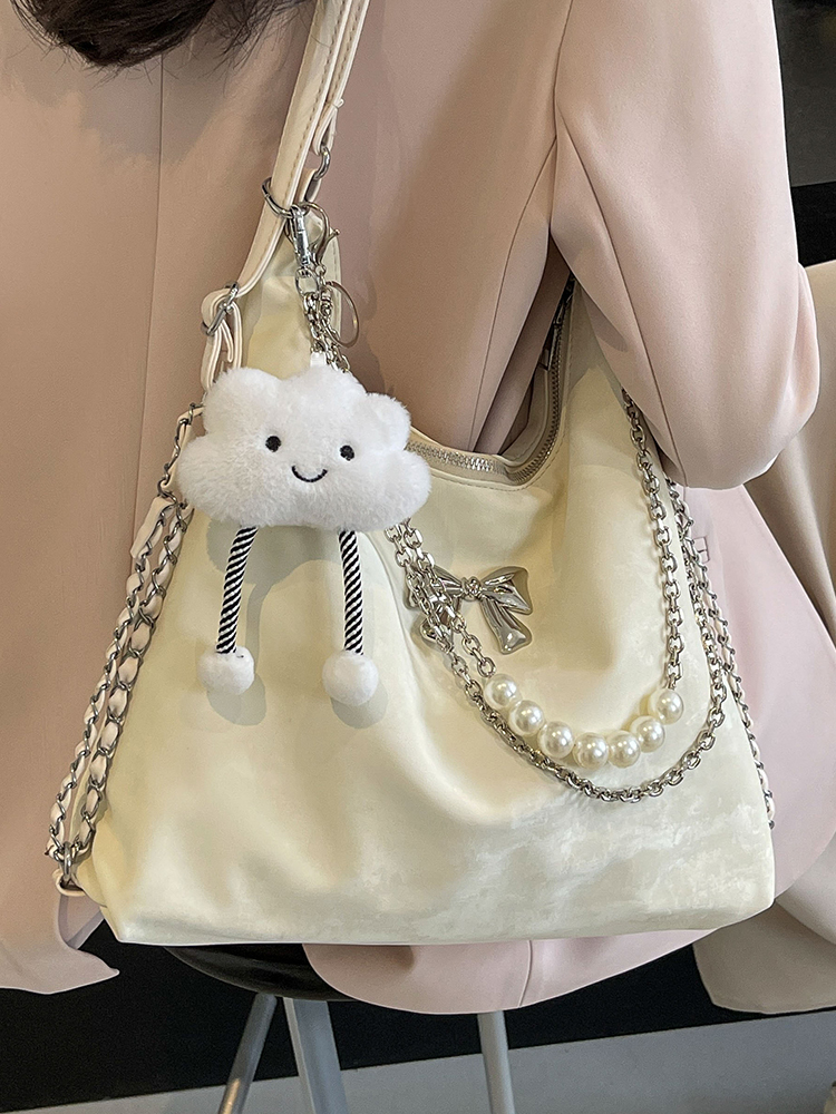 Women’s Large Capacity Tote Bag - Versatile Commuter Backpack for Spring/Summer Fashion - High-End Shoulder Bag