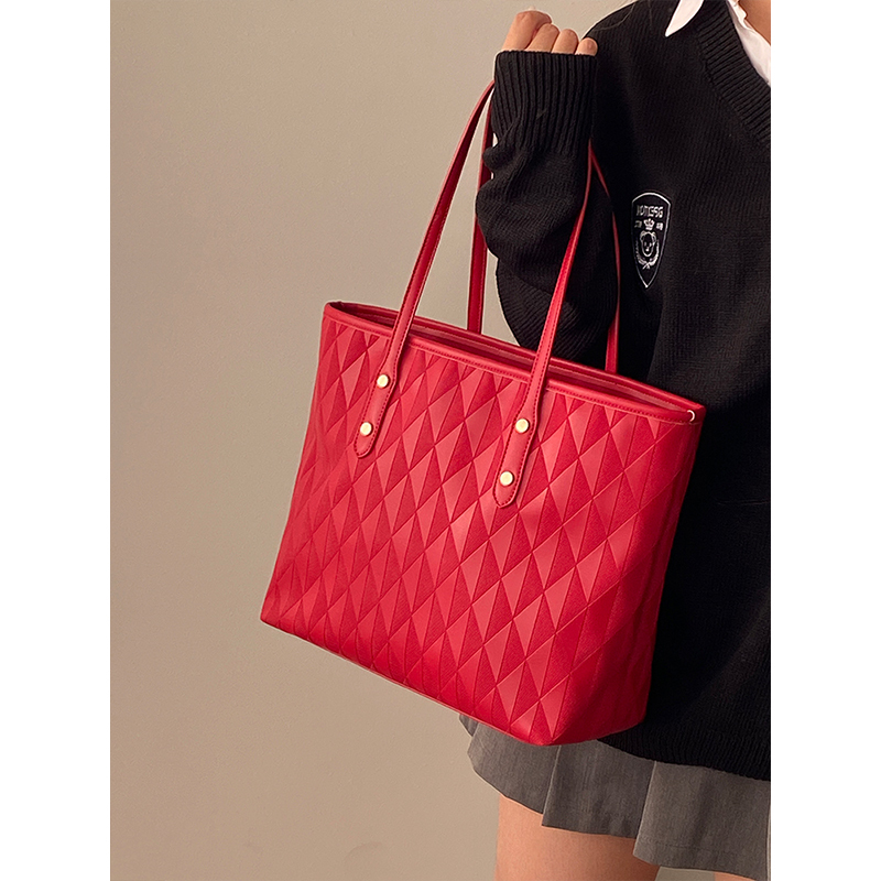 Women's Large Capacity Tote Bag - Versatile Shoulder Bag for Commuter & Wedding - 2025 Niche Design