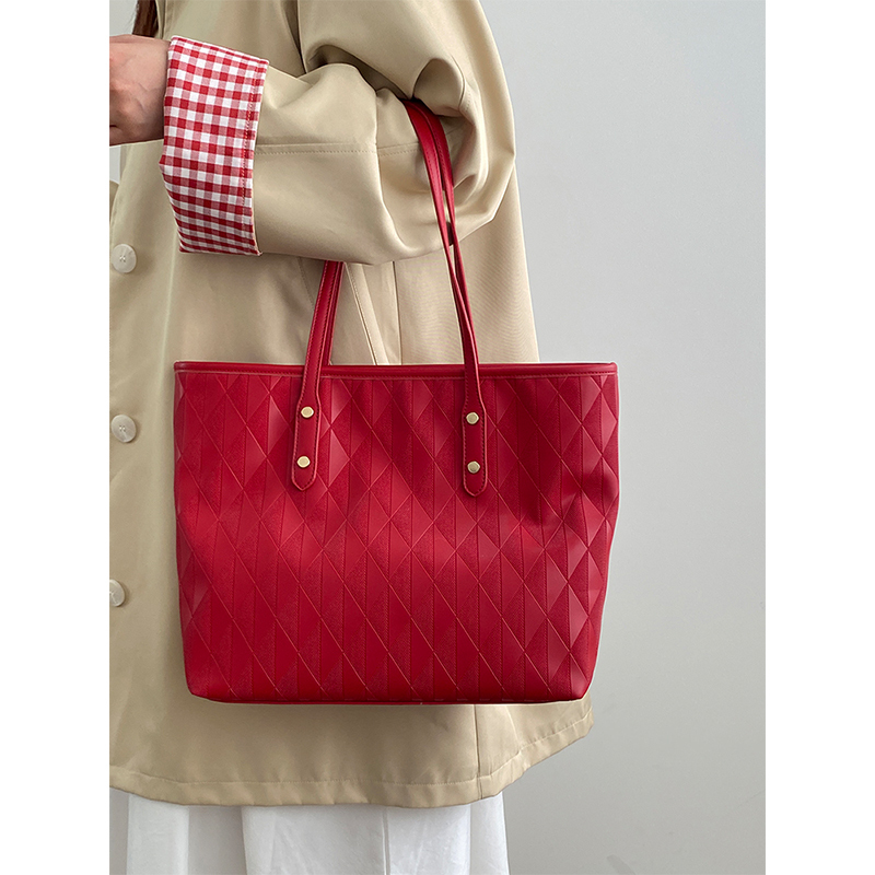 Women's Large Capacity Tote Bag - Versatile Shoulder Bag for Commuter & Wedding - 2025 Niche Design