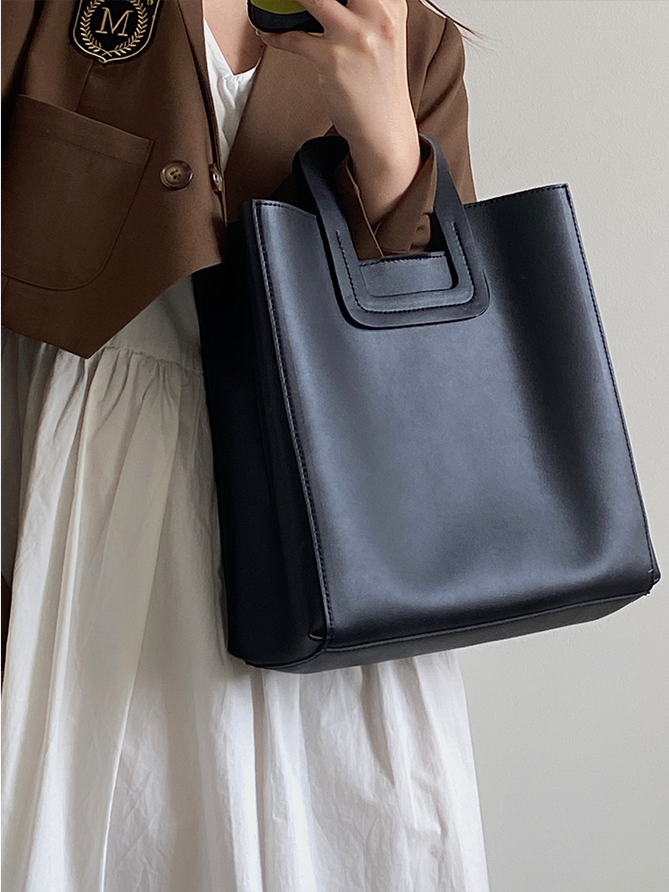 Women's Retro Handheld Tote Bag - Spring Summer 2025, Large Capacity Crossbody Bag for 90s and Y2K Style