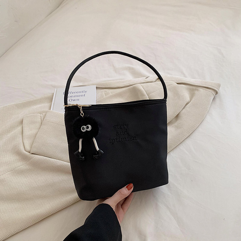 Women's Spring Summer Oxford Cloth Small Square Handbag - 2025 Fashion Versatile Underarm Bag for Fresh Style