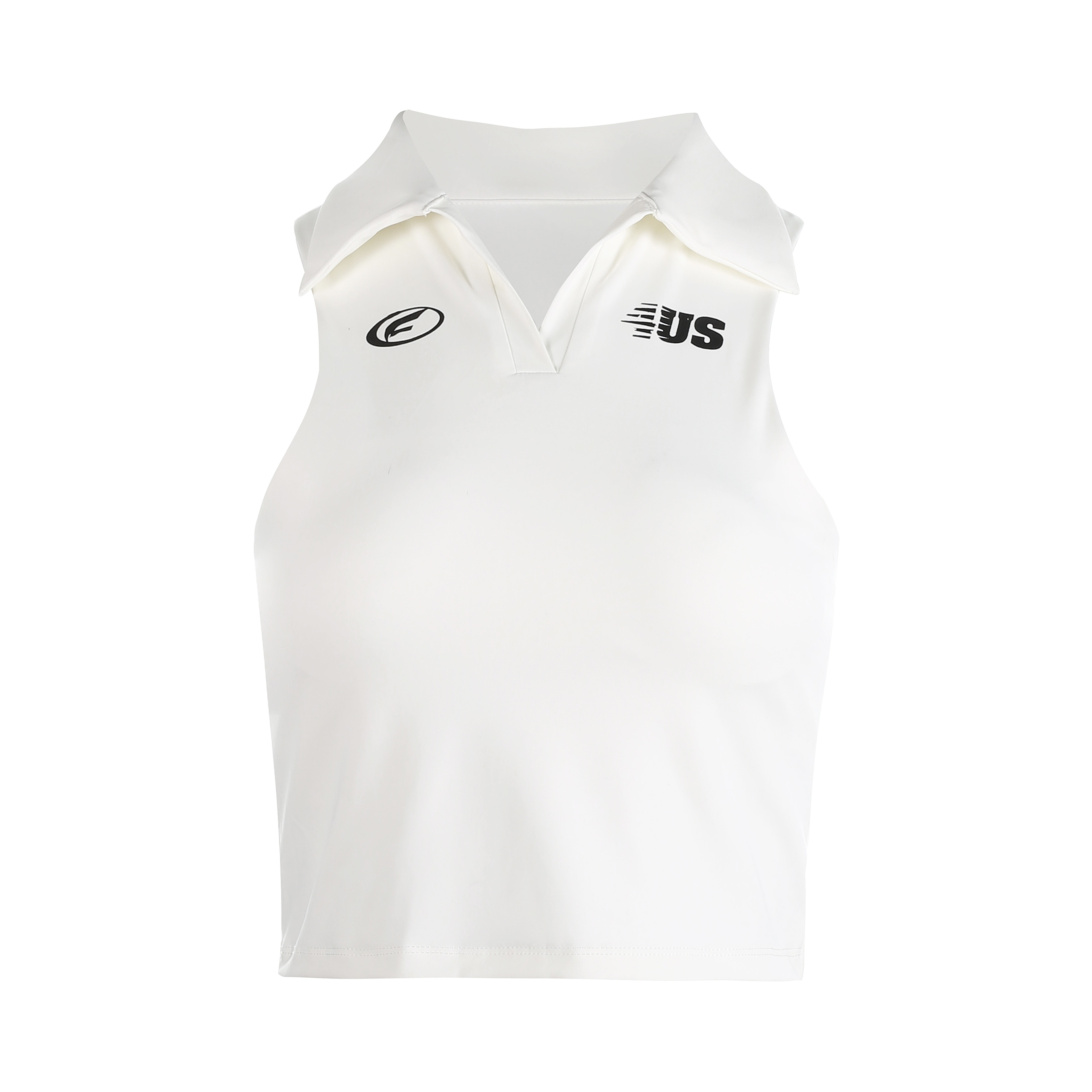 Women's V-Neck Sleeveless Tennis Vest & Skirt Set - Circle Design Sports Fitness Outfit, Perfect for Activewear and Athleisure