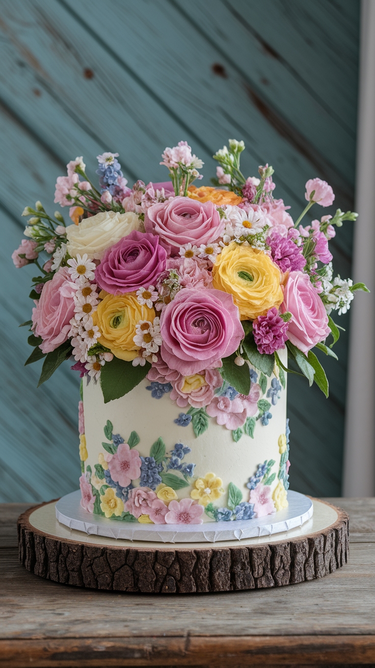 Designing a Bouquet of Flowers Cake for Special Occasions outfit idea