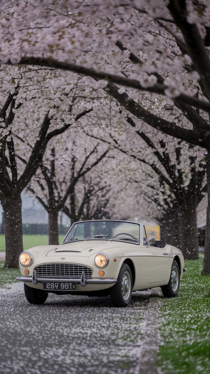 Cherry Blossom Car: A Floral Upgrade for Your Ride outfit idea