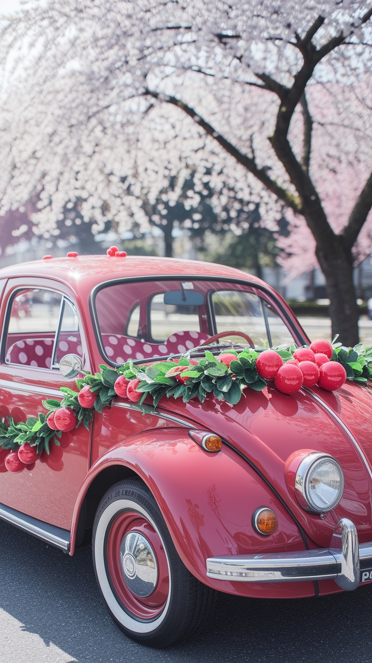 Cherry Car Decor Ideas for a Fun Ride outfit idea