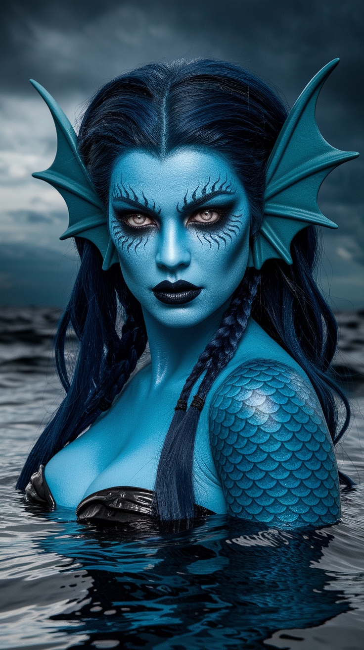 Dark Siren Make Up: Enchanting Beauty Inspirations outfit idea