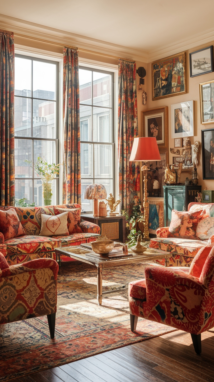 Eclectic Apartment Living Room: Mixing Styles Seamlessly outfit idea
