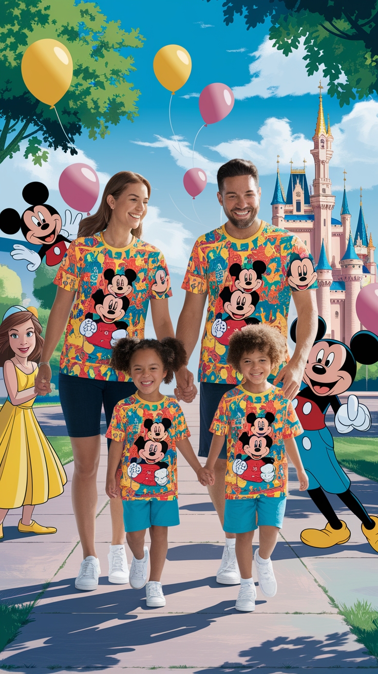 Family Disney Shirts Matching: Fun for Everyone! outfit idea