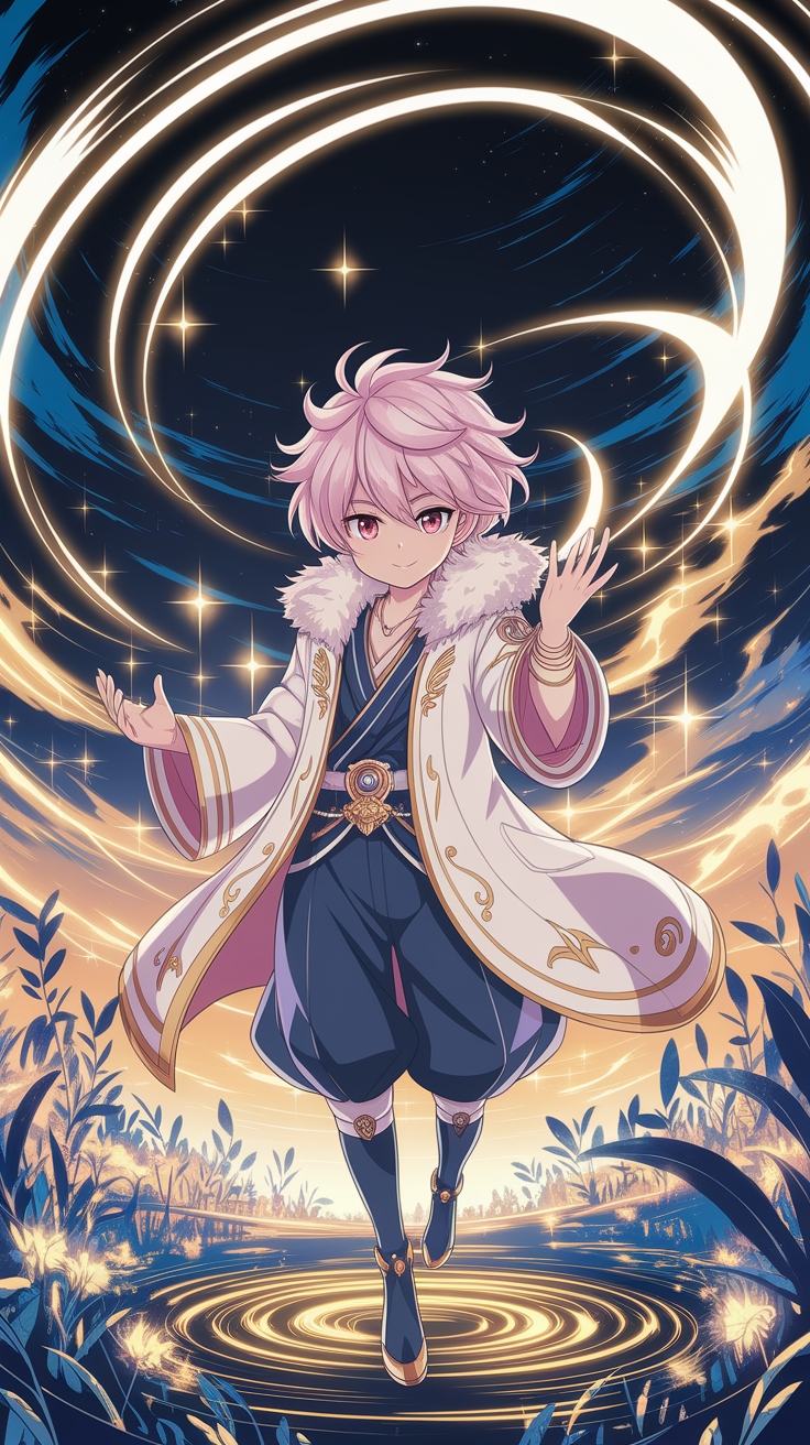 Golden Aura Anime: Shimmering Styles for Your Avatar outfit idea