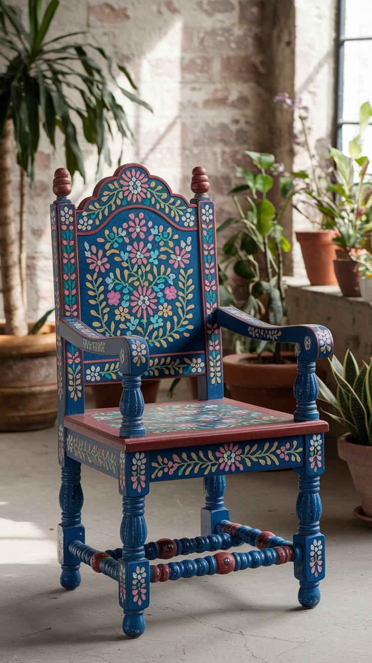Hand Painted Furniture: Art Meets Functionality outfit idea