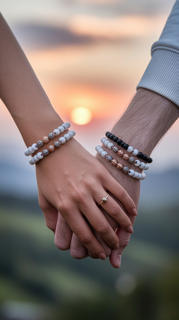 Matching Bead Bracelets for Couples: A Timeless Choice outfit idea