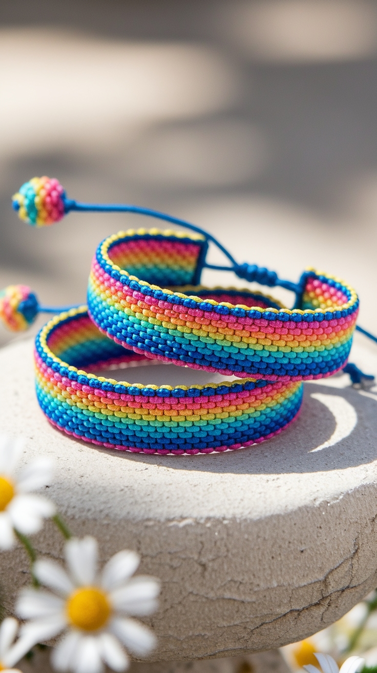 Chic Matching Friend Bracelets for Besties outfit idea