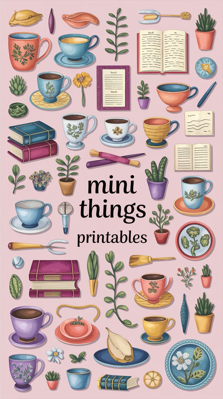 Creative Uses for Mini Things Printables in Fashion outfit idea