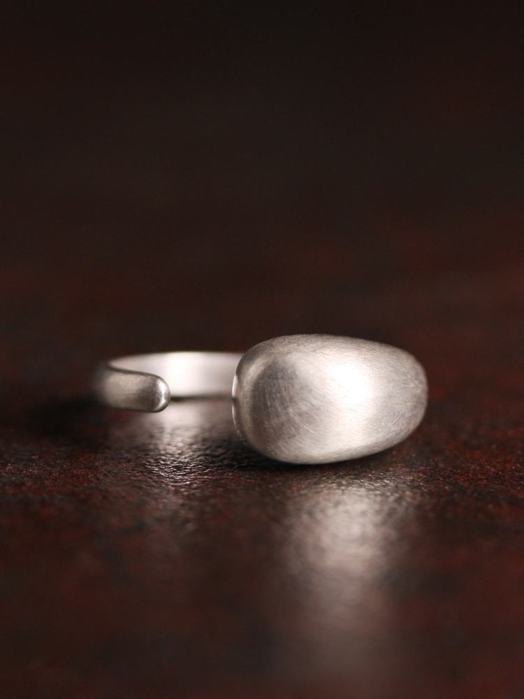 925 Silver Minimalist Versatile Personality Ring - Retro Trendy Jewelry for Women, Perfect for Index Finger, Niche Design